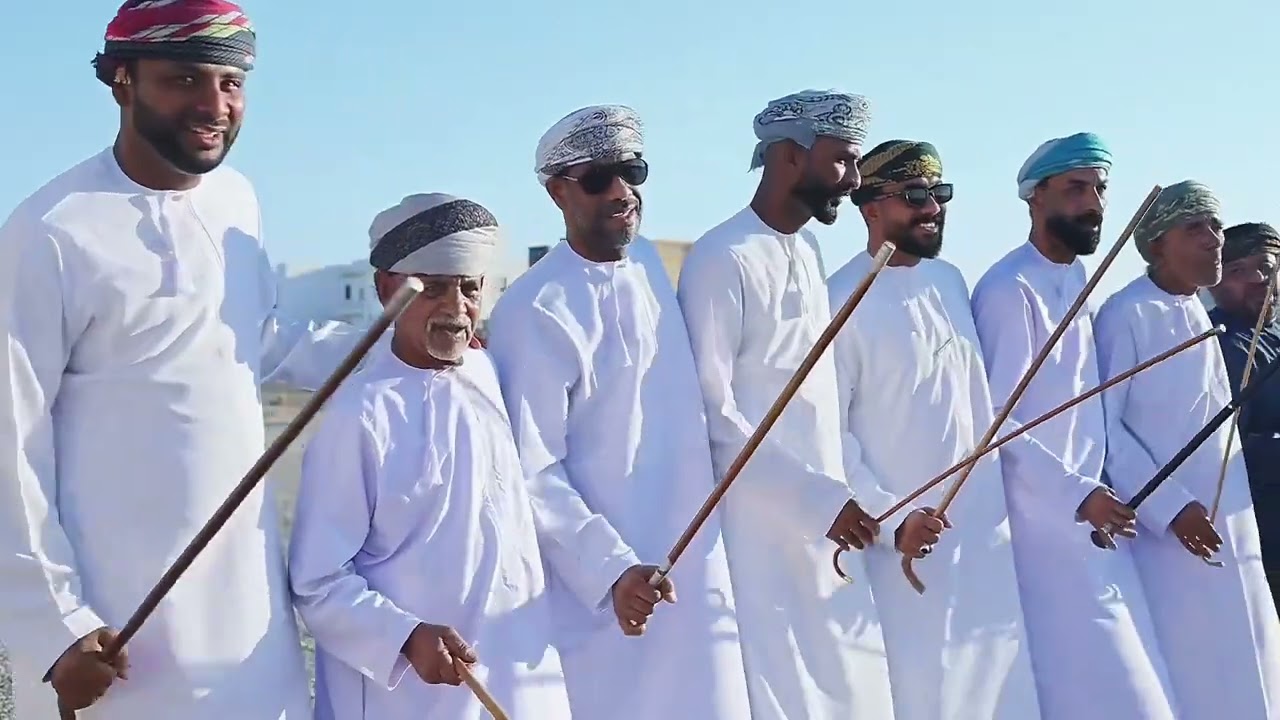 فن الرزحة ( افتتاح مجلس محيضيب بولاية الخابورة )