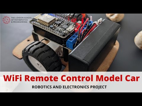 WiFi Remote Controlled Model Car