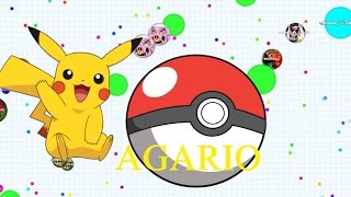 PIKACHU!!! Agario Team and Solo! Epic moments!