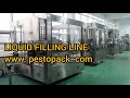 1000ml liquid filling line bottle unscrambler filling capping machine induction sealing machine