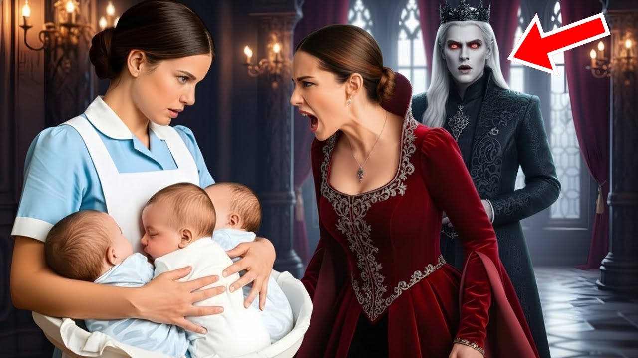 Rey Vampiro Viudo se Escondió para Poner a Prueba a su Amada con Trillizos… Pero Empleada Descubrió