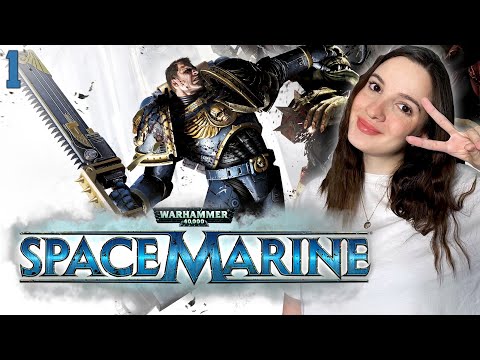WARHAMMER 40,000: SPACE MARINE | Полное Прохождение ВАРХАММЕР 40000 на Русском | Обзор | Стрим