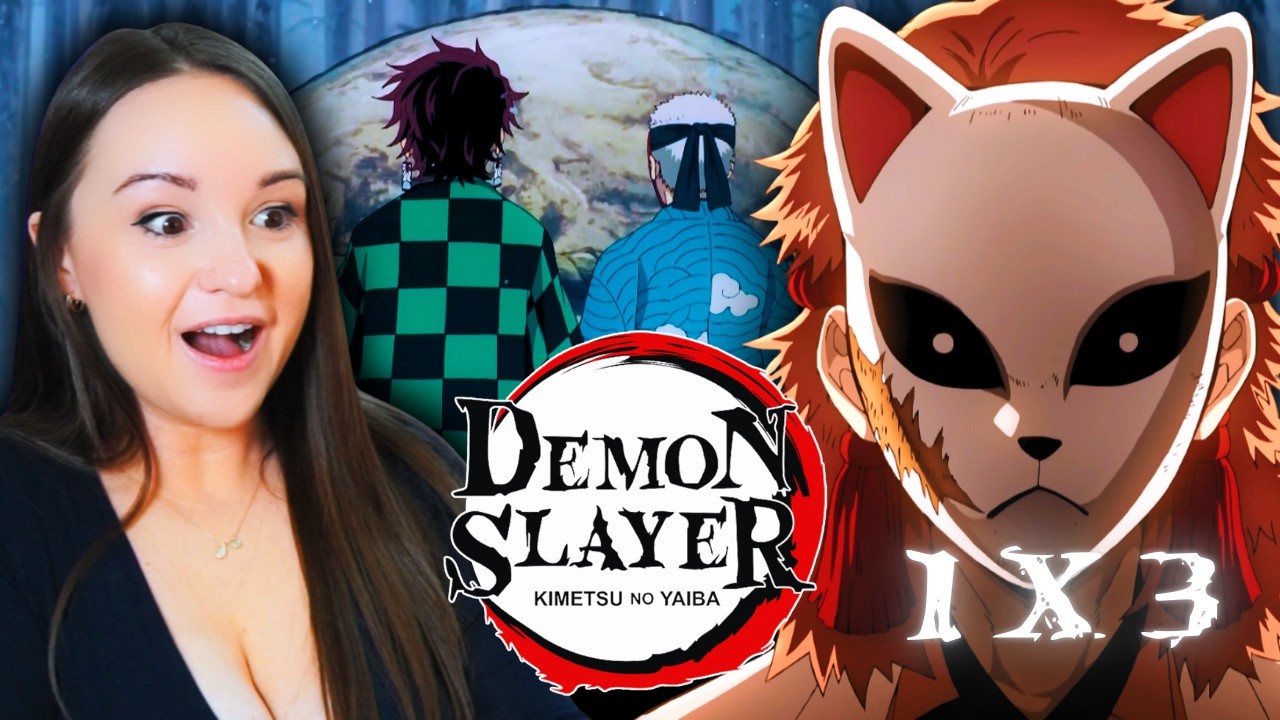 Slice WHAT 😅 Demon Slayer | 1x3 REACTION