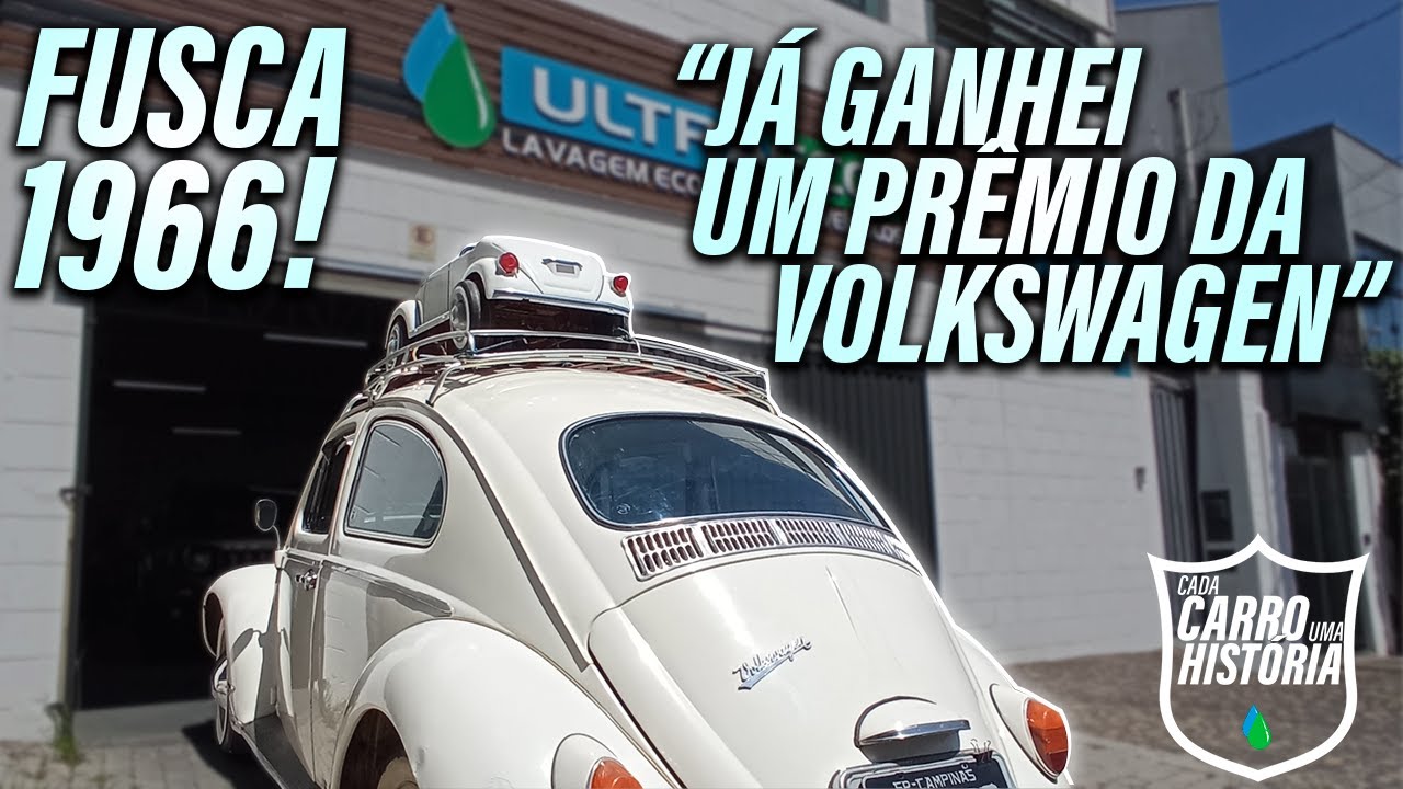 ganhei o FUSCA com 10 ANOS! - Cada Carro uma História #01