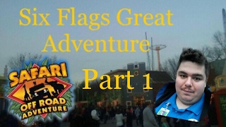 Six Flags Great Adventure Safari Off Road Adventure Tour Guide Bri 1st half Part 1