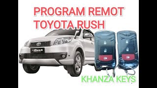 program remot Toyota rush