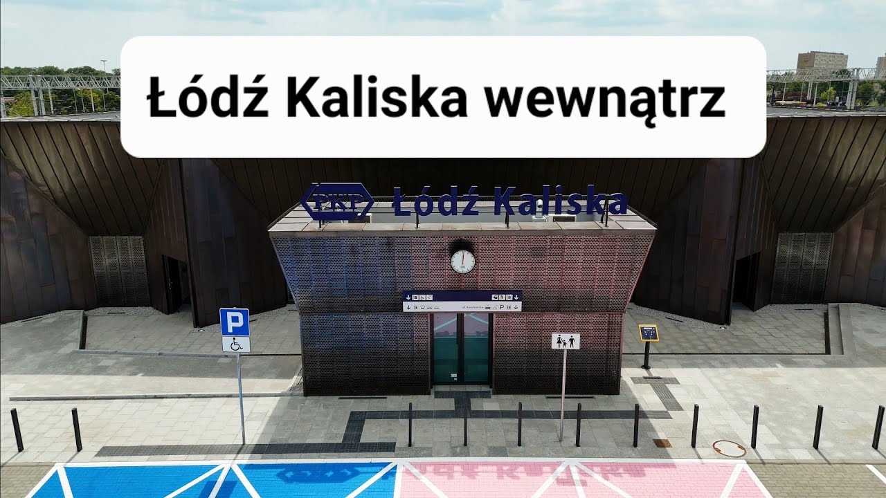 Dworzec Kolejowy ŁÓDŹ KALiska wewnątrz