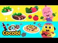 Makanan Sehat🥦 vs Makanan Instan🍔 | Lagu Anak | Kids Songs | Cocobi