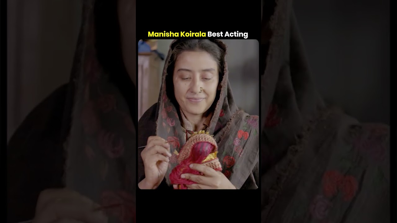 Manisha Koirala ne apna best performance 😱 #bollywood #movie  #film