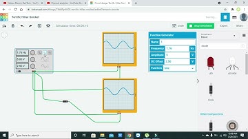 how to make a half wave rectifier in tinkercad | simulation of halfwave rectifier in tinkercad