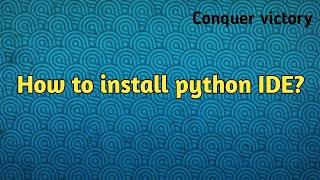 # 2 How to Download python IDE - Tamil