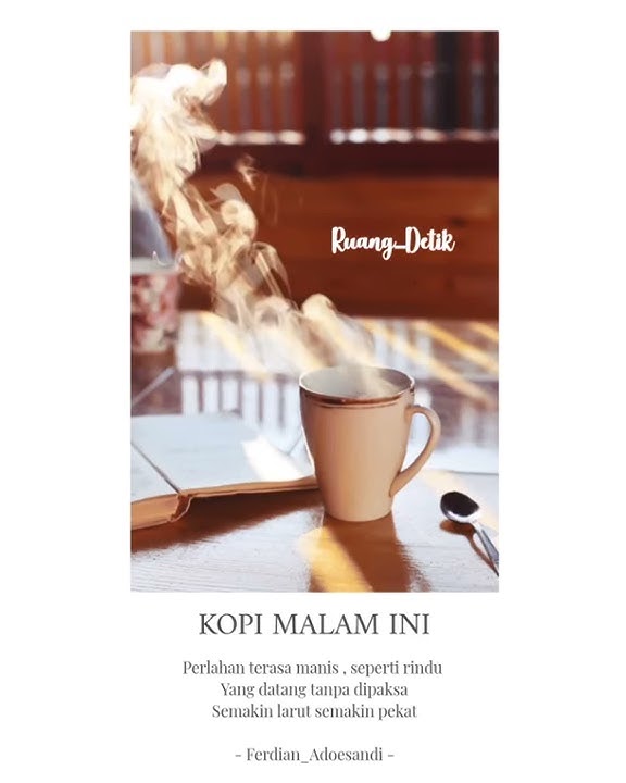 Kopi malam ini