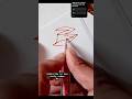 Creating Abstract 3D Art with Ballpoint Pen | Part 1 #shorts #youtubeshorts #art #trending