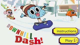 THE AMAZING WORLD OF GUMBALL - DOWNHILL DASH! (Cartoon Network Games) screenshot 2