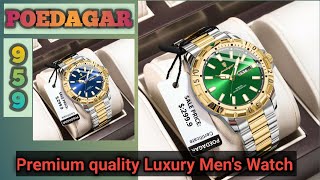 POEDAGAR 959 Men's Wrist Watch Luxury Water Resistant Premium Quality Watch