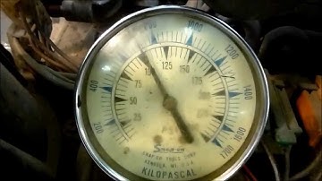 Mazda RX7 13b rotary engine compression test