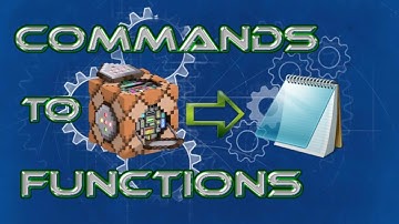Turn Command Creations into Functions! (Minecraft Tutorial)