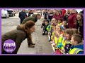 Call me catherine  kate middleton charms young children during orkney marine visit