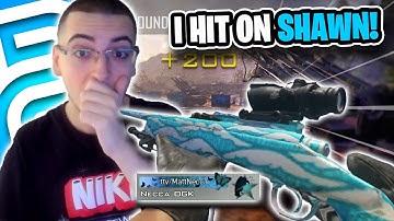 I HIT A 2 PIECE TRICKSHOT ON THE PARALLEL LEADER? (Live MWR FFA Trickshotting feat. Shawn & Jectile)