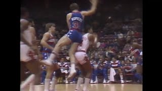 Joe Kopicki's Emphatic Common Foul on David Greenwood (1983)