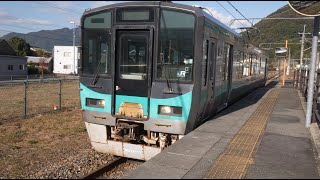 JR西日本 加古川線（125系運行） 超広角車窓 進行右側 谷川～西脇市【4K60P】