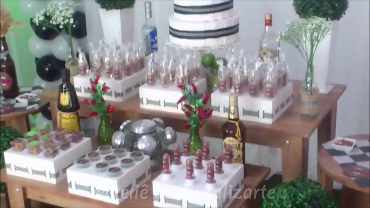 Decoraç u00e3o de festa Boteco Rústico YouTube # Decoração Festa De Boteco Para Homem Decoraç u00e3o de festa Boteco Rústico YouTube # Decoração Festa De Boteco Para Homem