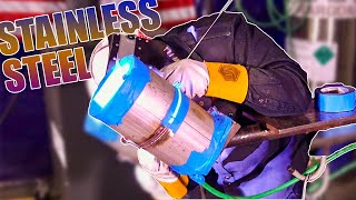 Stainless Steel TIG Welding | 6' Pipe Schedule 10