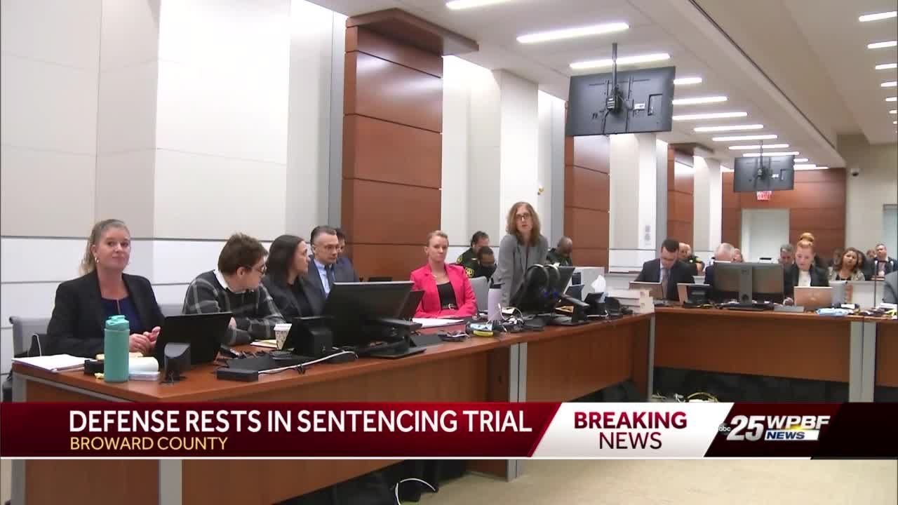 Defense rests in sentencing trial of Parkland school shooter - YouTube