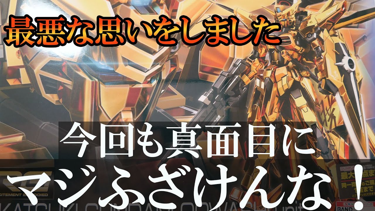 閲覧注意：最悪でした】RG 1/144 アカツキガンダム オオワシ装備