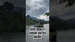 Jalan-jalan mengarungi sungai #anak #petualangan #jalanjalan #liburan #seru #sungai