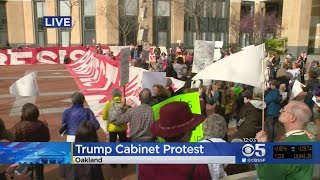 Parents, Teachers Gather In Oakland To Protest DeVos Getting Closer To Confirmation