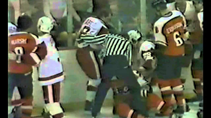 Jan 7, 1984 Bobby Clarke Slashed By Claude Loisell...