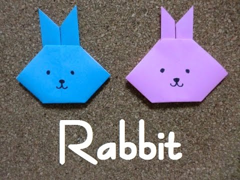 折り紙 うさぎの折り方 How To Fold A Rabbit Youtube