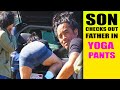 Men Caught Catcalling Their Dads in Yoga Pants [Prank] American Justice Warriors