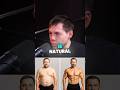 Natty VS Testy #gym #health #wealth