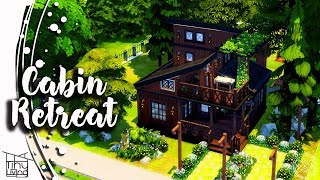 The Sims 4 Tiny Living #7 - Tiny Cabin Retreat Speed Build