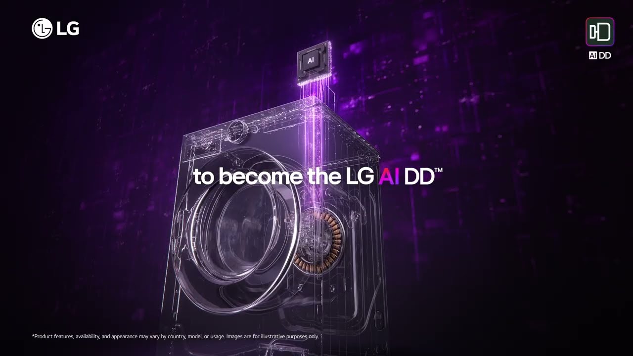 LG AI Washing Machines : AI Wash for easy laundry