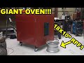 Building the CHEAPEST Powdercoating Oven from SCRATCH and saving $7500