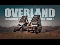 Wrangler vs defender  2 legends 1 passion  overlanding 4x4  wild camping in lunigiana italy