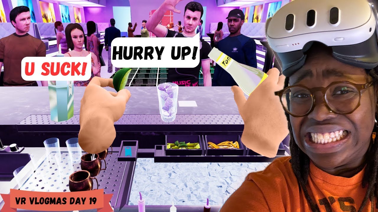 I Became a Bartender in VR | Meta Quest 3 Gameplay - YouTube