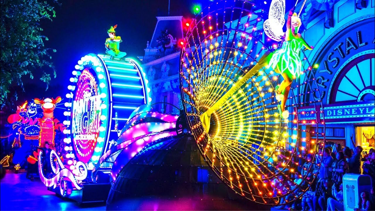 🔴 LIVE Paint The Night Parade At Disneyland 70th Anniversary!