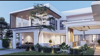 Building a house in Thailand (including the cost for my DREAM VILLA, including walk thru!)