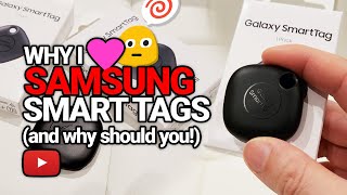 WHY I ♥ SAMSUNG GALAXY SMART TAGS .. and why should you! (AirTag Rival Awakes - SmartTag FTW)