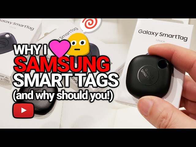 WHY I ♥ SAMSUNG GALAXY SMART TAGS .. and why should you! (AirTag Rival  Awakes - SmartTag FTW) 