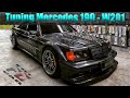 Tuning Mercedes 190 - W201🔥Тюнинг Мерседес 190 FotCar