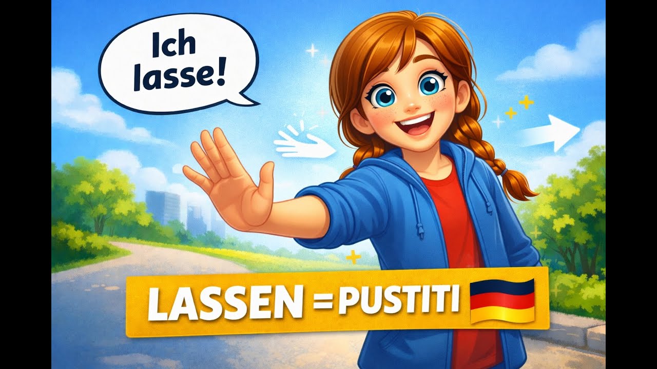 LASSEN 🇩🇪 – glagol koji koristiš svaki dan | Njemački A1