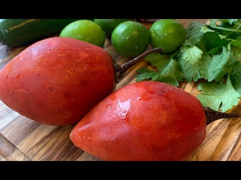 Video: How To Cook Tamarillo With Sauce