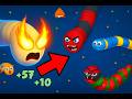 "Snake Game Gameplay | Slither.io &amp; WormsZone.io #24 Biggest Snake in the World"