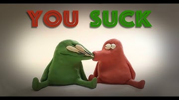 YOU SUCK! - STOP MOTION ANIMATION #animation #waaber