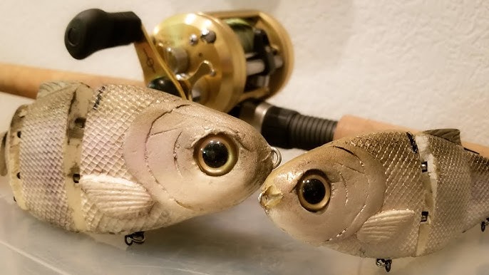 The Big Shad SwimBait  Finishing and Testing 